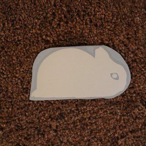 Dwarf Hotot Rabbit Breed Decal